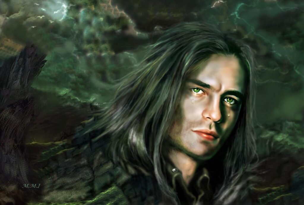 Arte digital 24 cuando llora un angel46x31