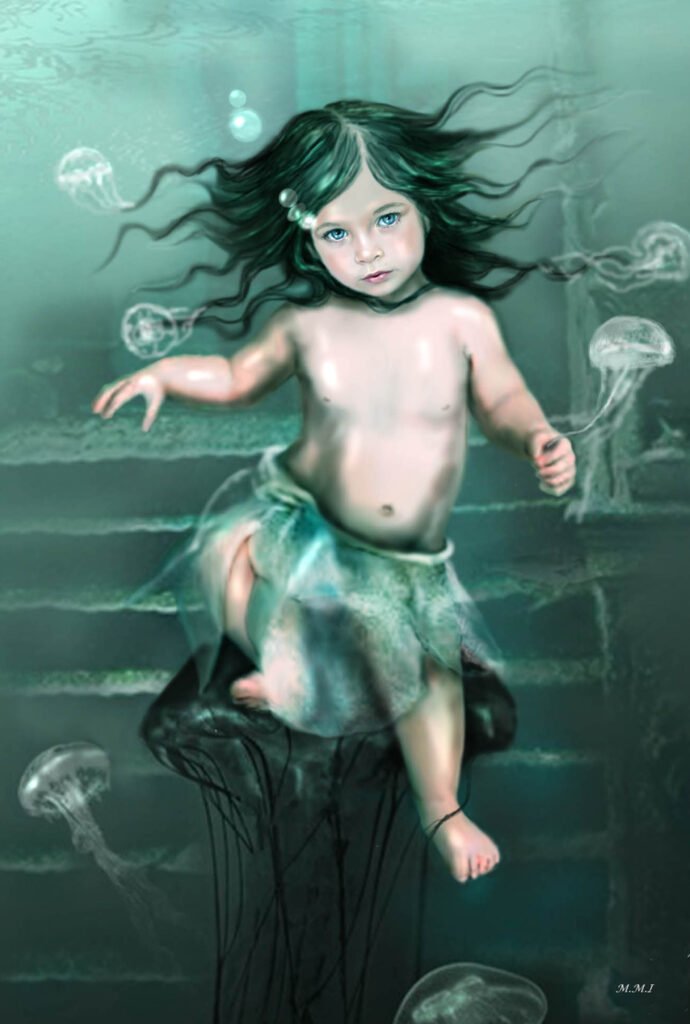 Arte digital 44en las profundidades 46x31