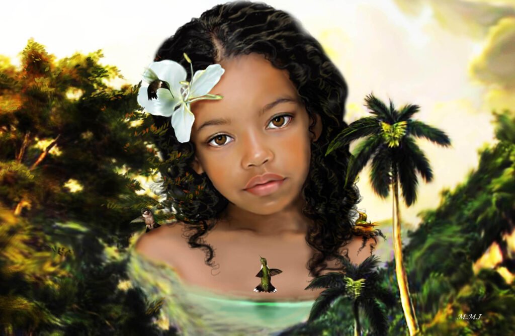 Arte digital 5 mi paisaje46x31