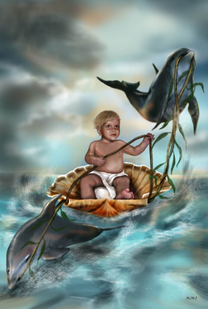 Arte digital 71 viaje transparente 46x31