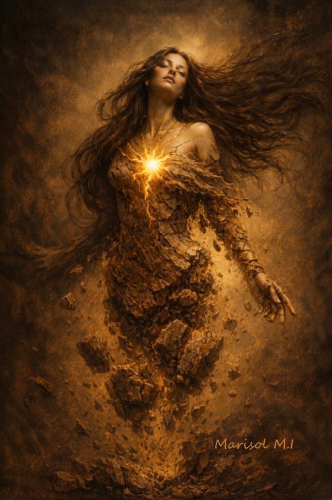 Artwork from the series "Skin of Parchment" — Marisol M.I